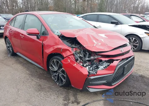 2020 Toyota Corolla Se z USA, uszkodzony, nr VIN JTDP4RCEXLJ010600